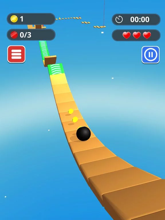 Изображение игры: Sky Roll!