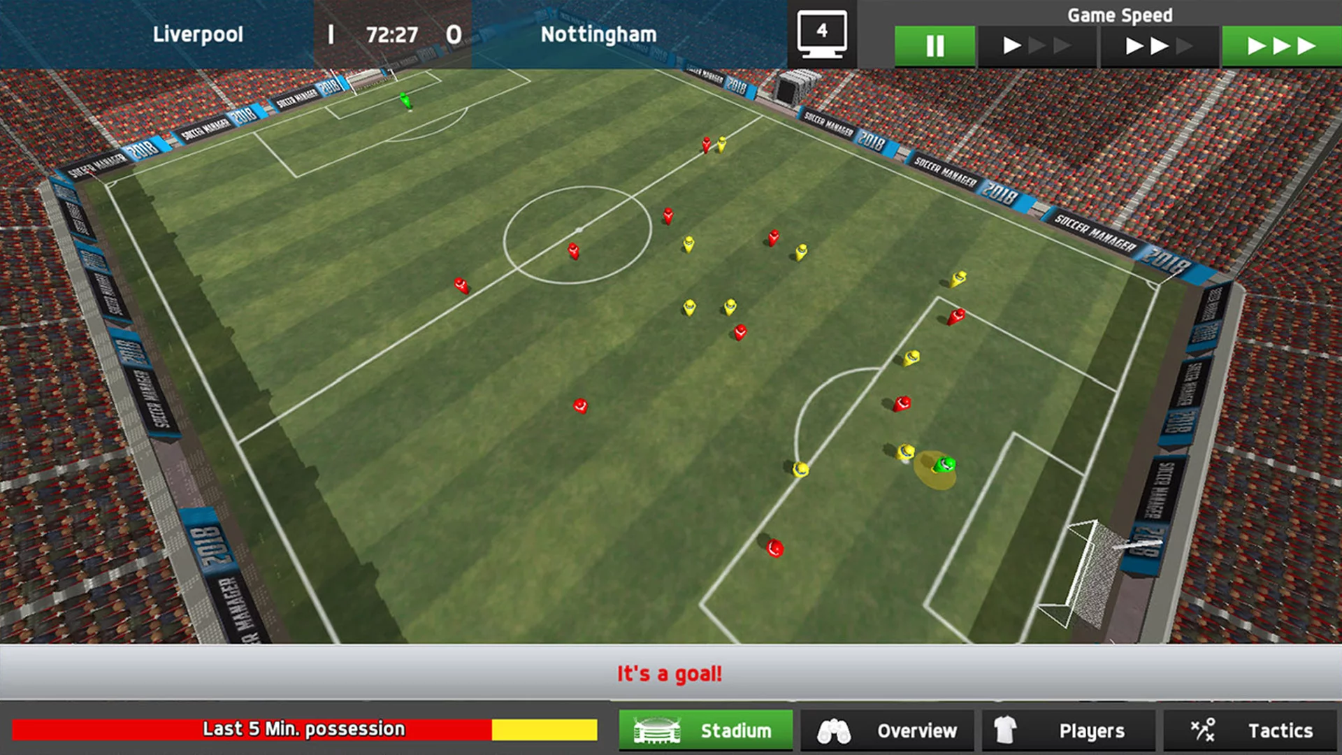Изображение игры: Soccer Manager 2018