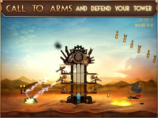 Изображение игры: Steampunk Tower