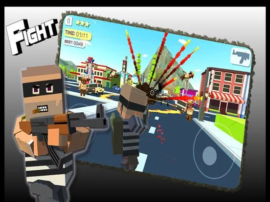 Изображение игры: Blocky Wanted