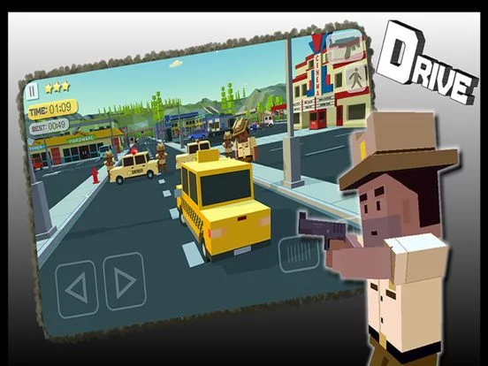 Изображение игры: Blocky Wanted