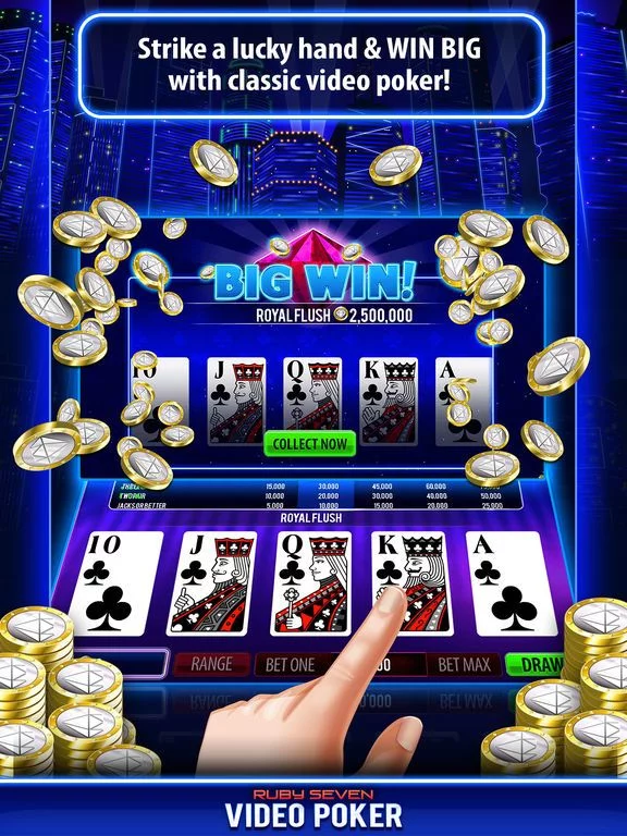 Изображение игры: Ruby Seven Video Poker
