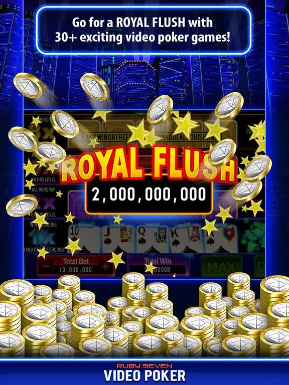 Изображение игры: Ruby Seven Video Poker