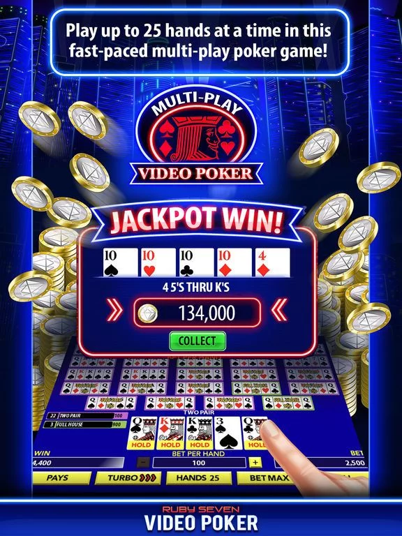 Изображение игры: Ruby Seven Video Poker