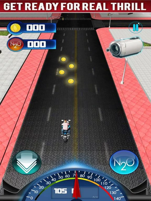 Изображение игры: Racing Moto Bike Dangerous