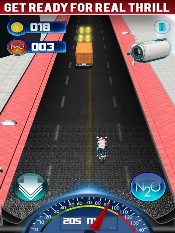 Изображение игры: Racing Moto Bike Dangerous
