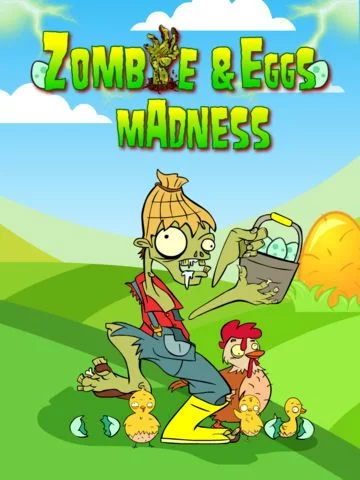 Изображение игры: Zombie & Eggs Madness Free Game