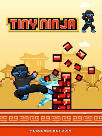 Изображение игры: Tiny Ninja Fighter - Play 8-bit Pixel Retro Fighting Games for Free