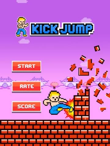 Изображение игры: Kick Jump Fighter - Play Free 8-bit Retro Pixel Fighting Games