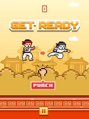 Изображение игры: Tiny Ninja Fighter - Play 8-bit Pixel Retro Fighting Games for Free