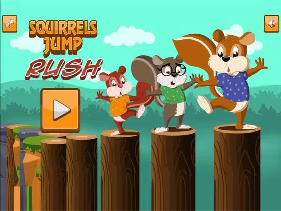 Изображение игры: Squirrels Jump Rush