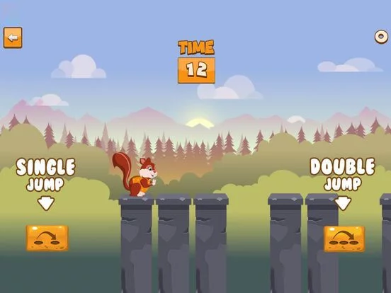 Изображение игры: Squirrels Jump Rush