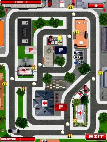 Изображение игры: Emergency Vehicles Car Parking