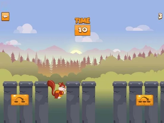 Изображение игры: Squirrels Jump Rush