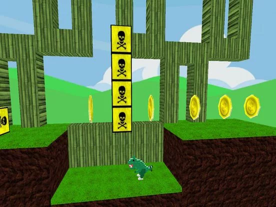 Изображение игры: Voxel Platform Craft