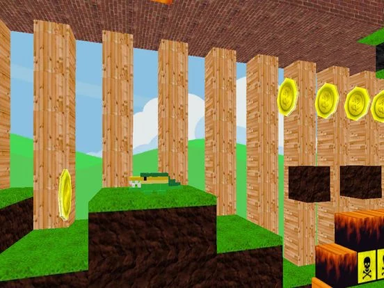 Изображение игры: Voxel Platform Craft