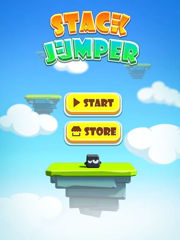 Изображение игры: Stack Jumper