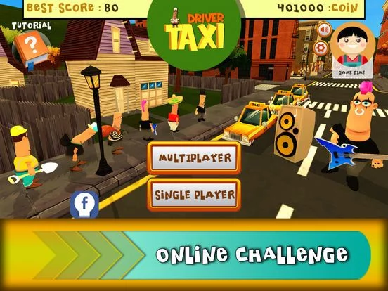 Изображение игры: Taxi Driver 3D City