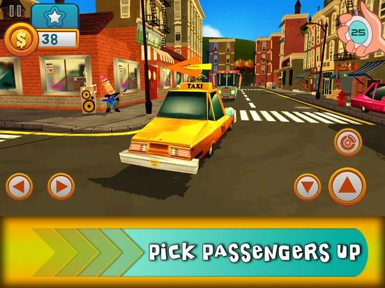 Изображение игры: Taxi Driver 3D City