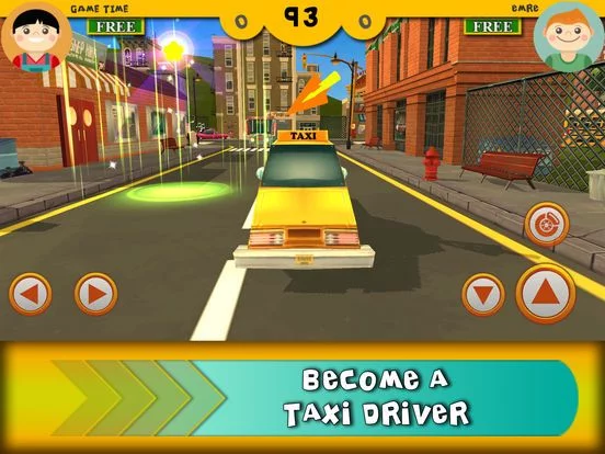 Изображение игры: Taxi Driver 3D City