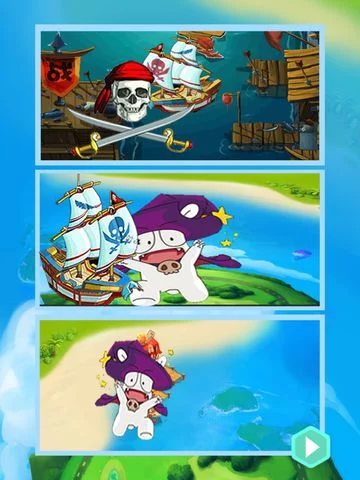 Изображение игры: Pirates Trail Game Free
