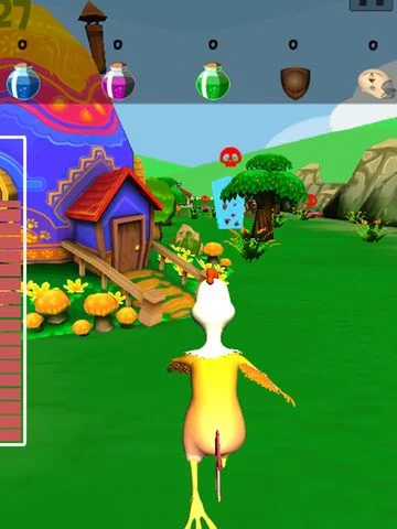 Изображение игры: Run Crazy Chicken