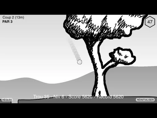 Изображение игры: nanoGolf