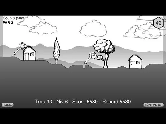 Изображение игры: nanoGolf