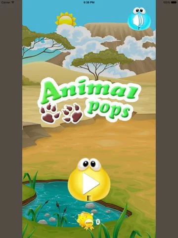 Изображение игры: Animal world Pops Free-A puzzle game