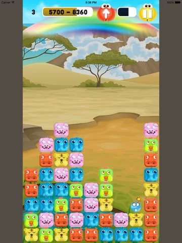 Изображение игры: Animal world Pops Free-A puzzle game