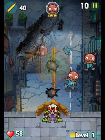 Изображение игры: Lone Hero Free-A Puzzle Action Games