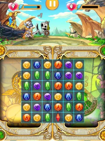 Изображение игры: Jewel Legends Free-puzzle game