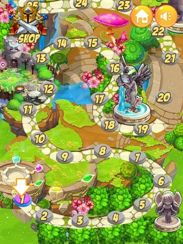 Изображение игры: Jewel Legends Free-puzzle game