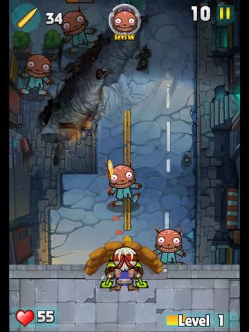 Изображение игры: Lone Hero Free-A Puzzle Action Games