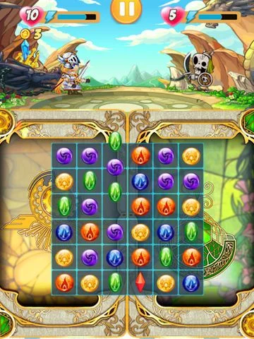 Изображение игры: Jewel Legends Free-puzzle game