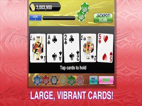 Изображение игры: Acey Deucey Three of a Kind Video Poker FREE edition