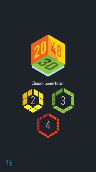 Изображение игры: 2048 3D - Brain Training Game