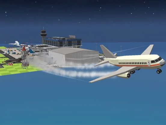 Изображение игры: Airplane Flight's Simulator: Oh-My God! Play Infinite AirCraft Flying 3D Mania