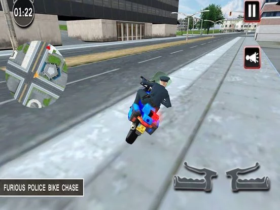 Изображение игры: Police Moto Mission: City Crim