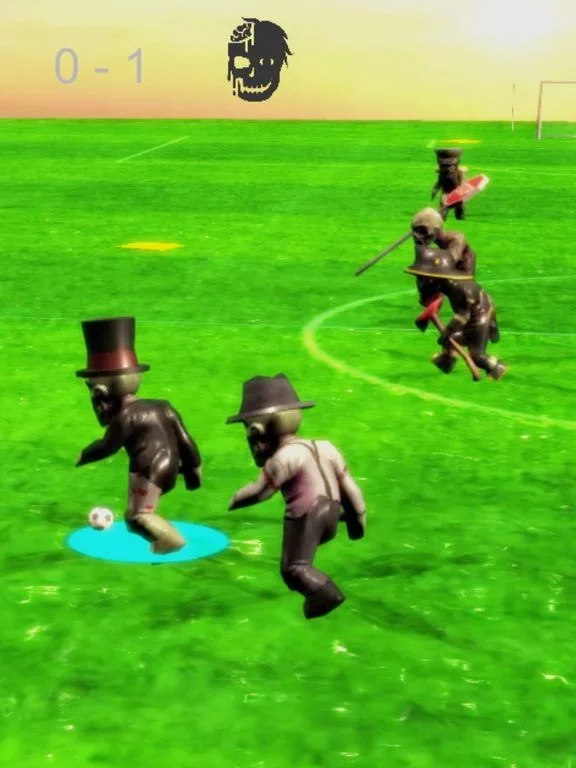 Изображение игры: Zombie Soccer