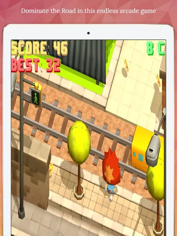 Изображение игры: Crazy Road - Endless Arcade Game