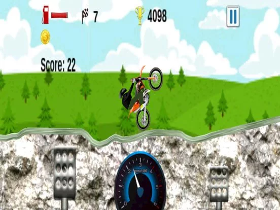 Изображение игры: Up Hill Racing: Car Climbing