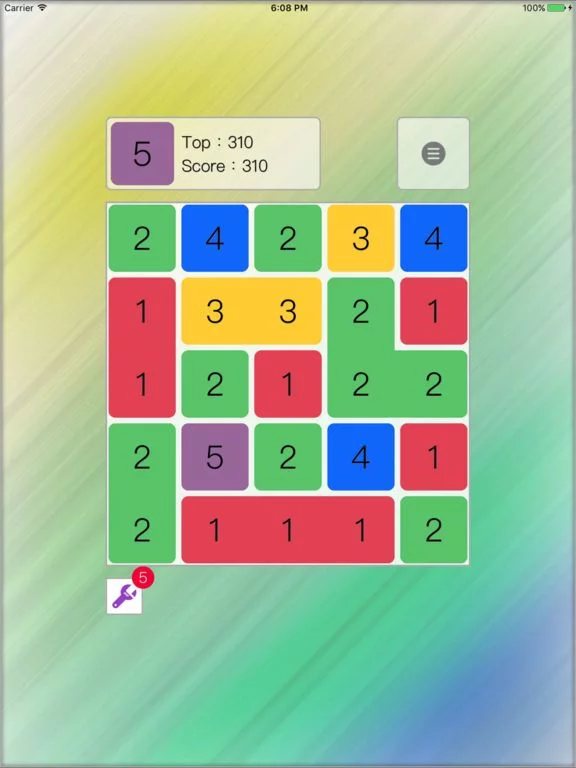 Изображение игры: Merge Number! - Simple Puzzle Game