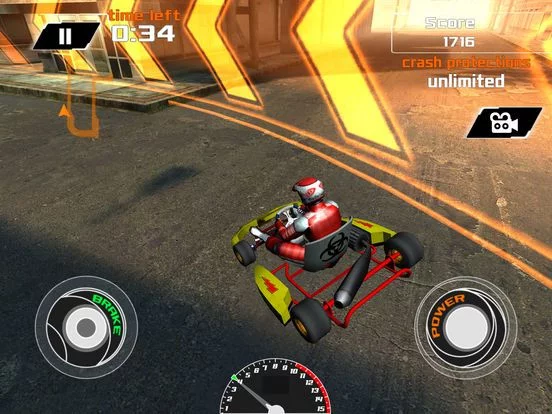 Изображение игры: 3D Go-kart City Racing - Outdoor Traffic Speed Karting Simulator Game PRO