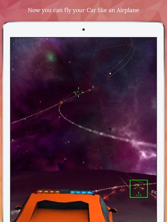 Изображение игры: Flying Car Driving Simulator: Extreme Muscle Car Flight Pilot