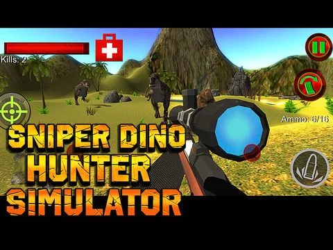 Изображение игры: Sniper Dino Hunter Simulator
