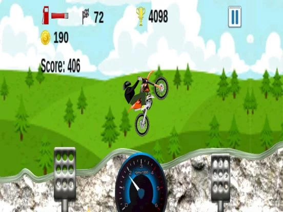 Изображение игры: Up Hill Racing: Car Climbing
