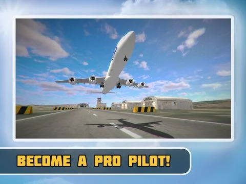 Изображение игры: Airplane Flight: Pilot Sim 3D