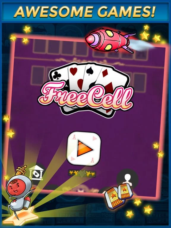 Изображение игры: FreeCell Cash Money App