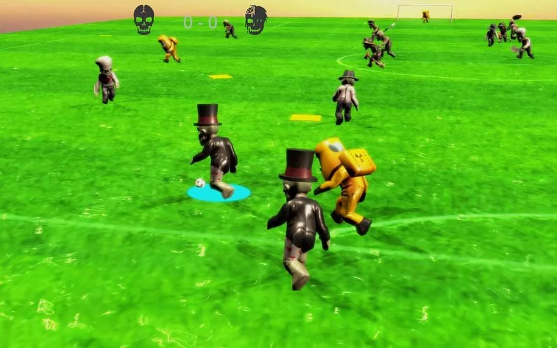 Изображение игры: Zombie Soccer